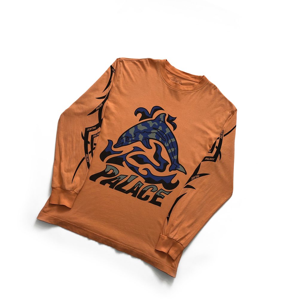 Sketchy Dolphin _0000_palace sketchy dolphin ls orange small used dront copy 4